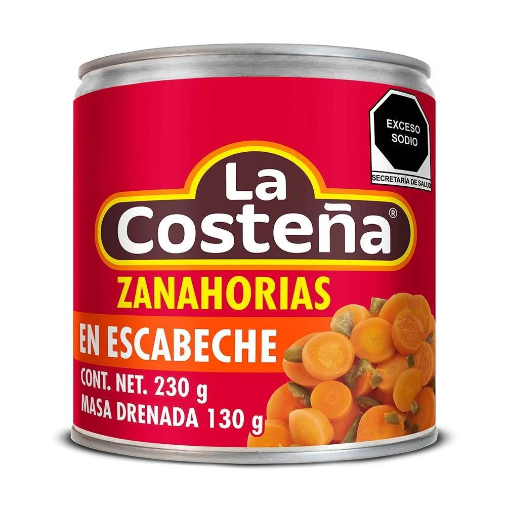 La Costeña Zanahorias En Escabeche 230g